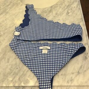 Marysia reversible one shoulder bikini  L